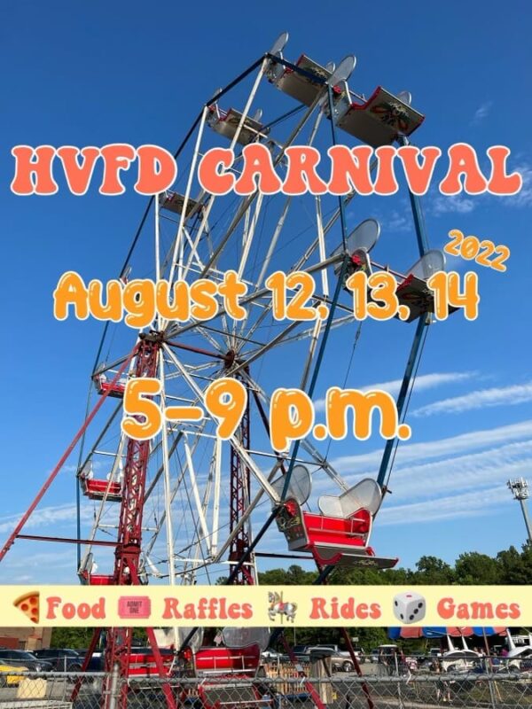 Hollywood Volunteer Fire Department Announces Return of Annual Carnival