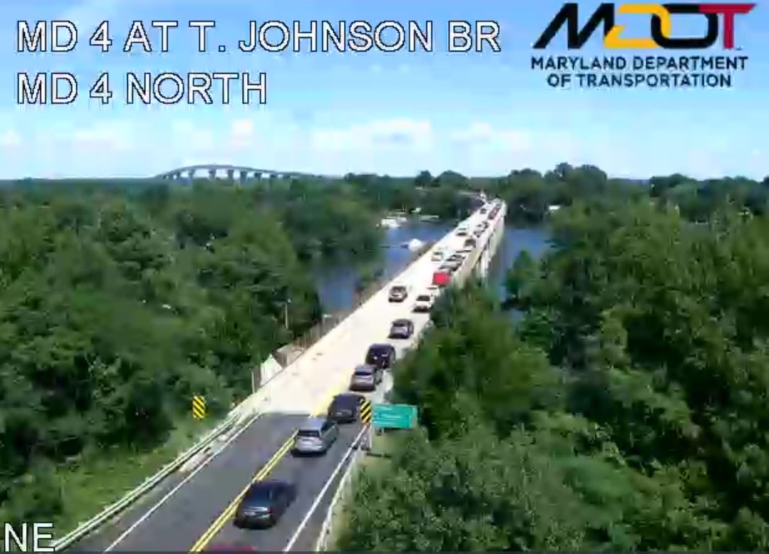 UPDATE Thomas Johnson Bridge is Open Calvert County Sheriff's Office