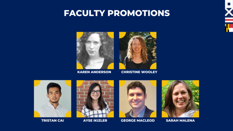 St. Mary’s College of Maryland Announces Six Faculty Promotions!
