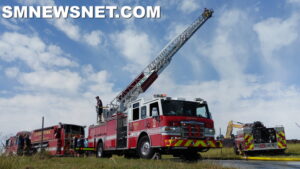 Firefighters from St. Mary’s and Calvert Operate on Scene of Large Mulch Fire at St. Mary’s County Landfill for Over 2 Hours