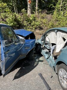 Two Injured After Motor Vehicle Collision with Entrapment in Chesapeake Beach