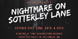 Historic Sotterley Hosting New Walking Tours – Nightmare on Sotterley Lane on October 21st, 22nd, 28th, and 29th!