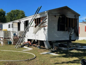 71-Year-Old Lothian Man Killed in Trailer Fire, Investigation Determined Fire Was Accidental