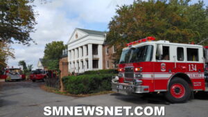 UPDATE: Fire at St. Mary’s College Calvert Hall in St. Mary’s City Under Investigation