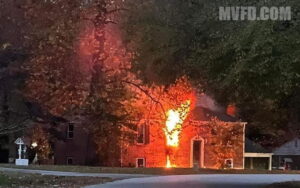 State Fire Marshal Investigating House Fire in Mechanicsville, No Injuries Reported, One Occupant Displaced