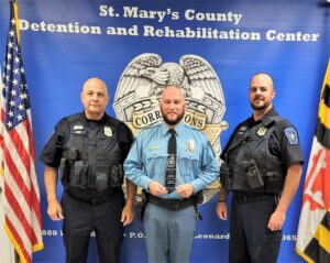 St. Mary’s County Sheriff’s Office Lt. Britt Awarded as Non-Academy Instructor of the Year for Corrections