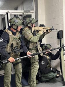 Calvert County Sheriff’s Office Special Operations and Conflict Management Teams Conduct Training in Port Republic