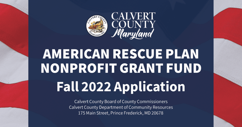 Calvert County Community Resources Announces Nonprofit Grant Program