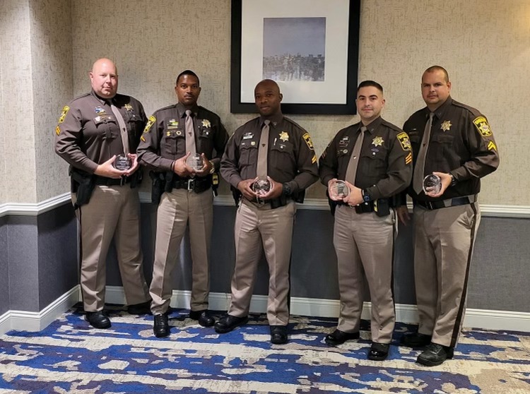 Charles County Sheriff’s Office Traffic Operations Deputies Receive MADD Awards