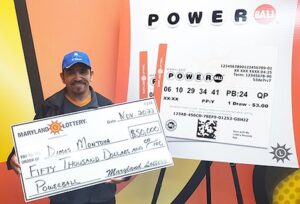 Charles County Man Wins $100,000 on a Scratch-Off in 2016 and $50,000 This Month on Powerball.