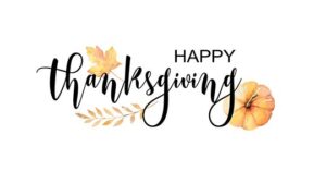 County Government Announces Thanksgiving Holiday Schedules