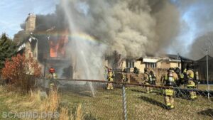 Homeowner Flown to Burn Center and Two Firefighters Transported with Non-Life-Threatening Injuries After Devastating House Fire in Leonardtown