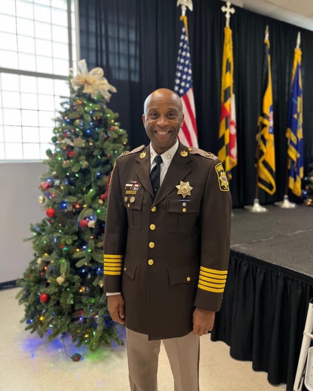Troy D. Berry Sworn In As Charles County Sheriff!