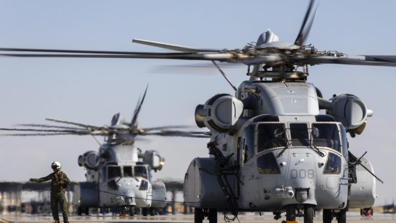 CH-53K King Stallion Helicopter Enters Full Rate Production and Deployment Phase