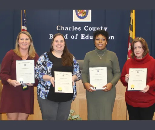 Charles County Board of Education Honors Outstanding Educators