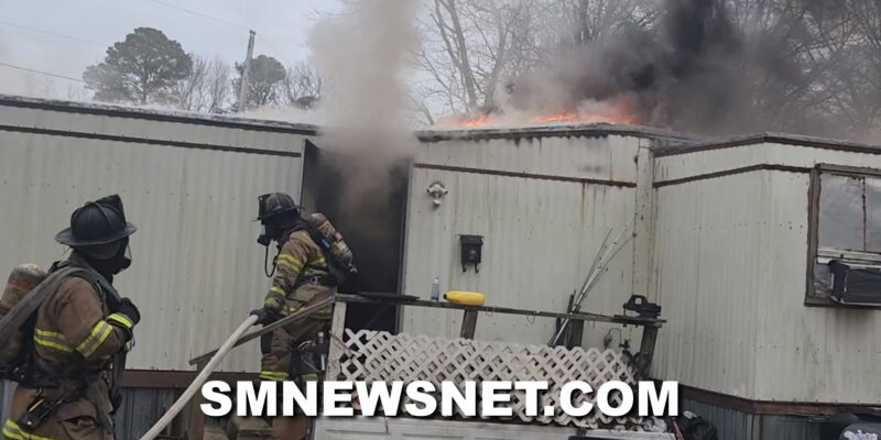 VIDEO: Trailer Fire in Great Mills Under Investigation, No Injuries Reported