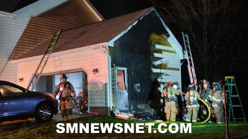 St. Mary’s County Firefighters Respond to House Fire in Callaway for the First Call of 2023