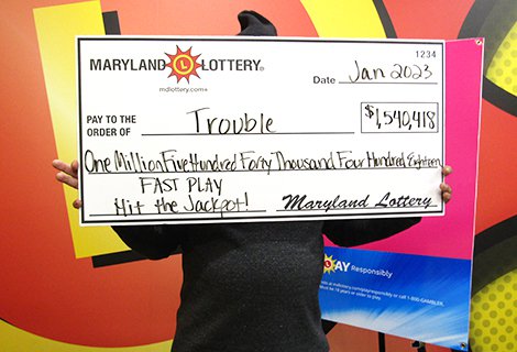 Waldorf Man Claims 2nd Largest Prize in Maryland FAST PLAY History with $1.5 Million Jackpot