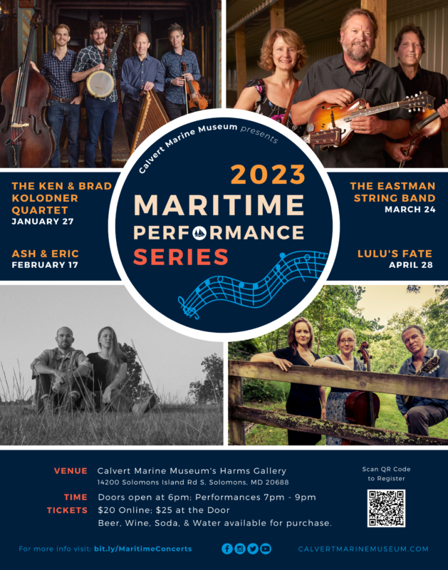 13th Annual Maritime Performance Series Returns to Calvert Marine Museum in 2023
