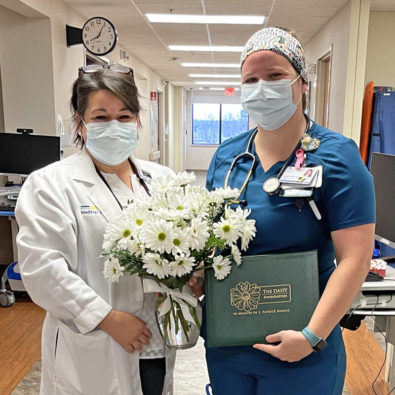 MedStar St. Mary’s Hospital Nurse Receives Daisy Award
