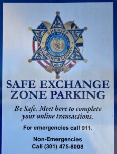 St. Mary’s County Sheriff’s Office Provides Safe Exchange Parking at its Stations