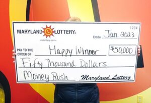 St. Mary’s County Woman Credits Late Brother with $50,000 Scratch-Off Win