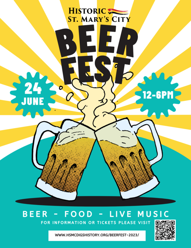 Historic St. Mary’s City BeerFest is Back! Coming Saturday, June 24, 2023