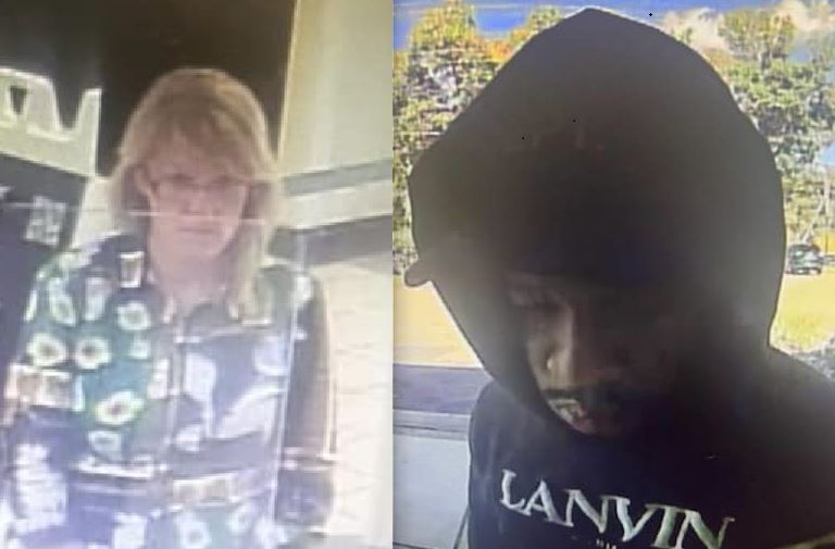 Maryland State Police Leonardtown Barrack Investigating Fraud and Seeking Identity of Two Suspects