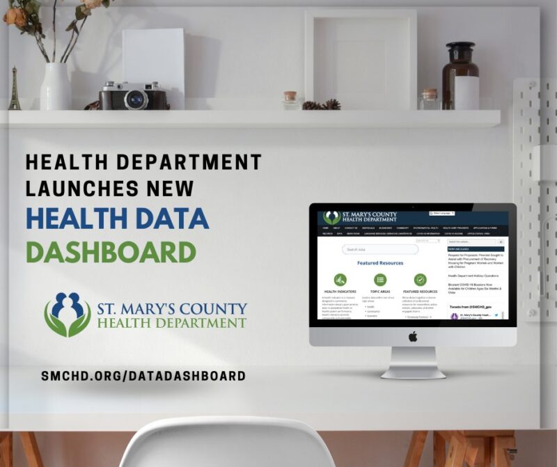 St. Mary’s County Health Department Launches New Health Data Dashboard