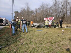 Woman Flown to Trauma Center After Single Vehicle Flips Multiple Times in Mechanicsville