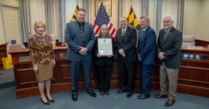 Calvert Director of Public Safety Jacqueline Vaughan Retires After 42 Years of Service