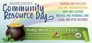 Calvert County to Host Community Resource Day on Friday, March 17, 2023