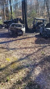 State Fire Marshal Investigating Fire That Destroys Multiple Sheds, Vehicles and a Trailer