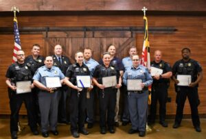 St. Mary’s County Sheriff Hall Announces Officers of the Year for 2022