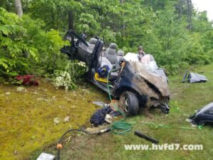 One Flown to Trauma Center After Single Vehicle Strikes Utility Pole in Leonardtown