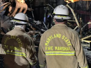 UPDATE: State Fire Marshal and Calvert County Sheriff’s Office Investigating Double Fatal Fire in Huntingtown