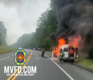 Firefighters Respond to Vehicle on Fire in Chaptico