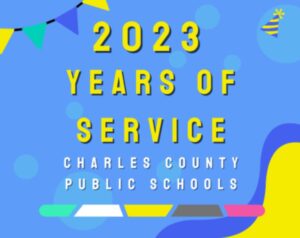 Charles County Public School Employees Recognized for Their Years of Service