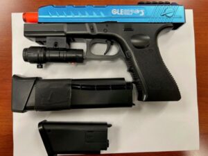 Toy Gun Resembling Real Gun Recovered from a Charles County Middle School Student