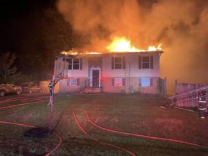 Firefighters Respond to Early Morning House Fire in Mechanicsville, Cause Remains Under Investigation