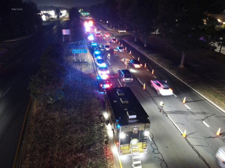 Charles County Sheriff's Office and Maryland State Police Checkpoint
