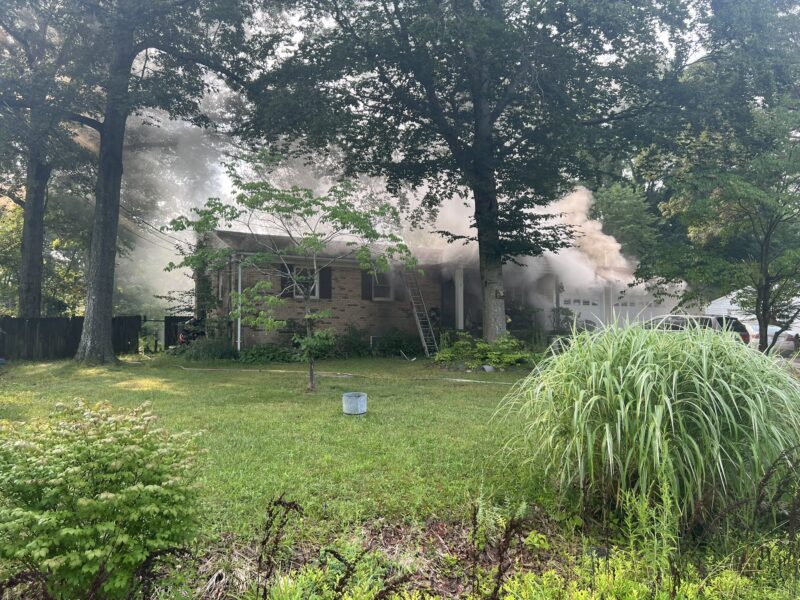 One Occupant and One Firefighter Suffer Minor Injuries After House Fire in Waldorf