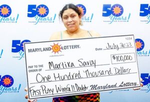 “Spur of the Moment Decision” Results in $100K Prize for Charles County Mother