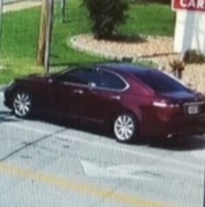 La Plata Police Department Seeking Assistance in Locating Lexus Involving in Hit and Run