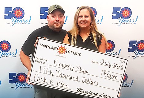 Night of Fun and Games Leads to $50,000 Scratch-off Win for St. Mary’s County Couple