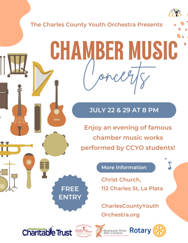 Charles County Youth Orchestra, Osman Kivrak, Director Announces Chamber Music Festival 2023 Concerts