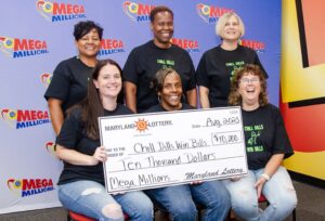 Southern Maryland Pickleball Players Team Up to Capture $10,000 Mega Millions Prize