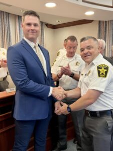 Calvert County Sheriff’s Office Welcomes New Deputy Deinert