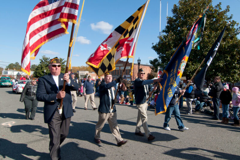 Annual Veterans Day Parade in Leonardtown!