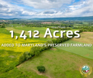 Maryland Permanently Preserves Fourteen Working Farms with Over 1,400 Acres of Farmland